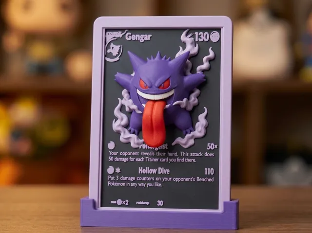 Gengar TCG Relief Card