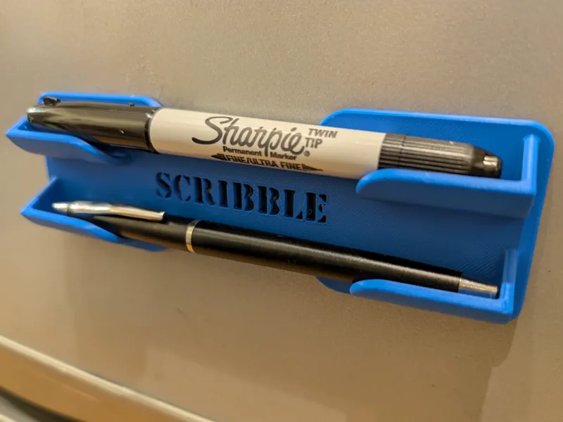 Fridge Magnet Pen Holder