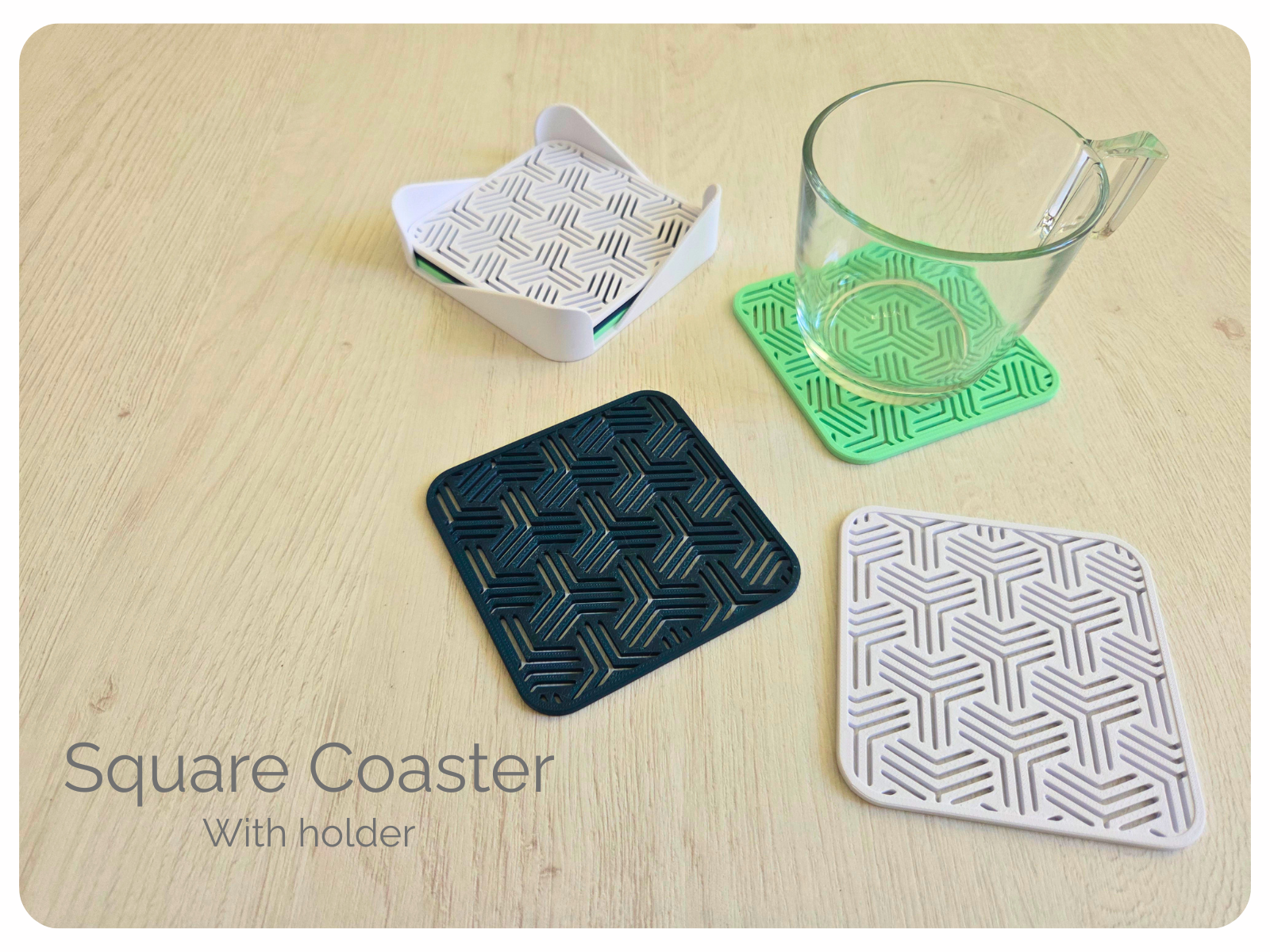 Square coaster