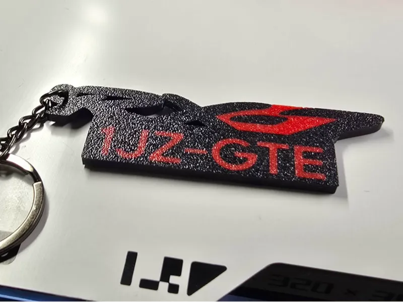 Rx7 and supra keychain