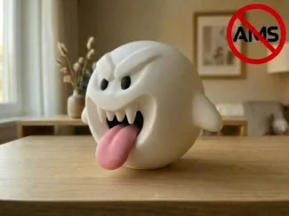 Boo – Mario Figurine (AMS + No AMS Versions)