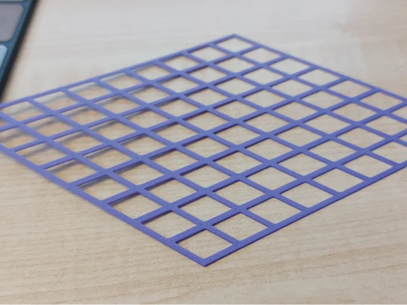 Ruit patroon stencil