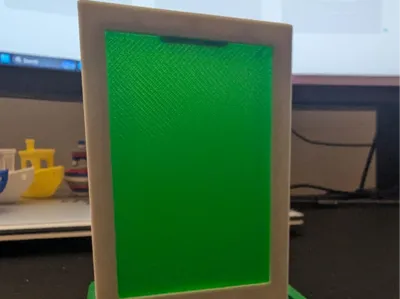 Zink Frame with Back