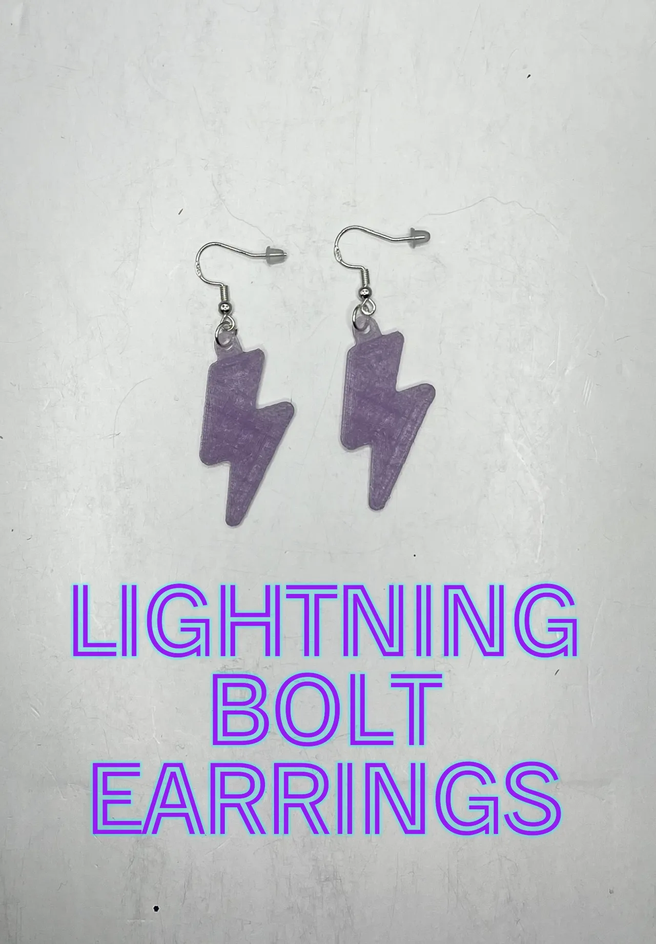 Lightning Bolt Earrings view 3