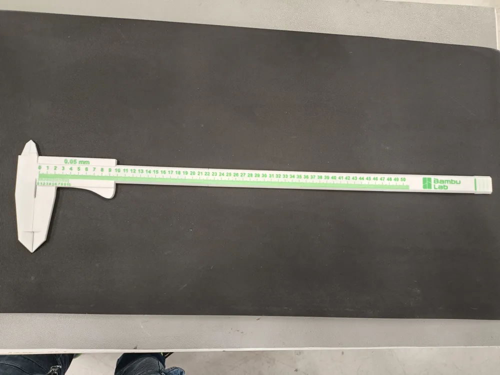 Assembly Lab Layout Large Vernier Caliper – 50 cm/ 0.05 mm/ Bambu Lab - Free 3D Print Model ...