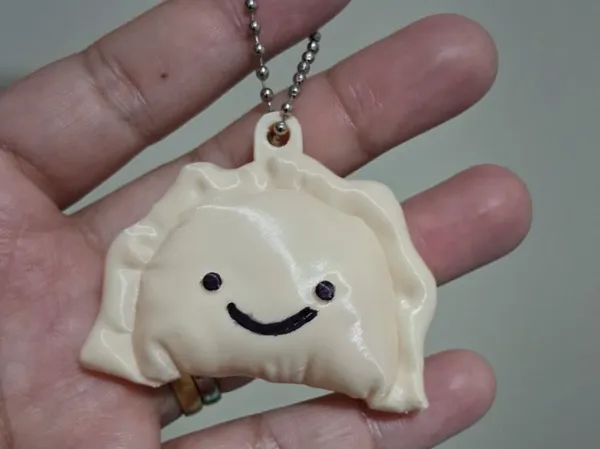 Pierogi — porte-clés mascotte JO d'hiver 2026