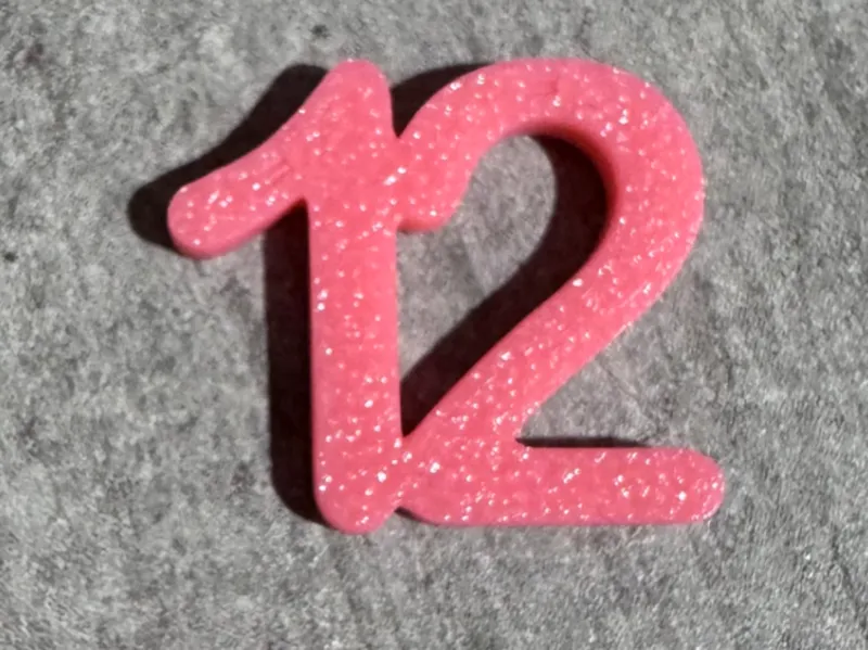 Tischkonfetti Geburtstag 12