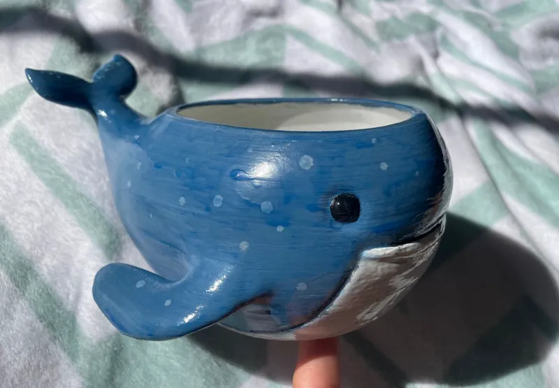 Fat Whale Planter / Bowl