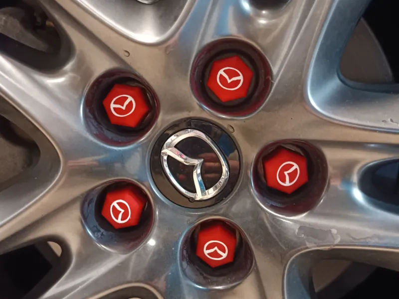 Mazda bolt covers