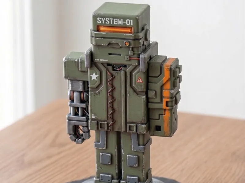 Cyber-Block Adventurer