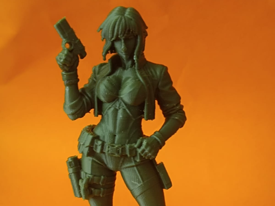 Kusanagi Figure  Fan Art Ghost in the Shell anime