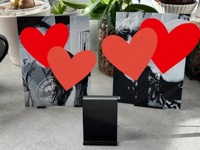 3D Photo Stand for Chroma Canvas & Hueforge