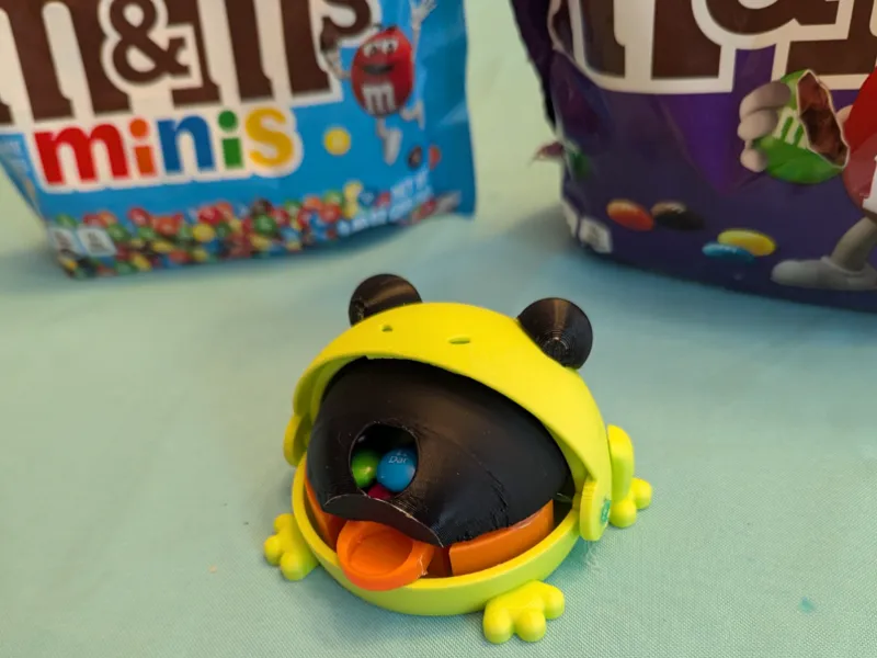 Frog M&M Dispenser
