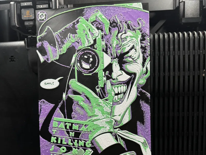 Joker The Killing Joke Comic Cover Hueforge.
