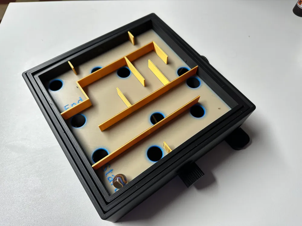 Modular Marble Maze - Customize Your Puzzle - Free 3D Print Model ...