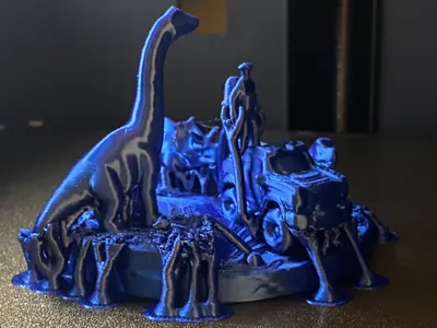 Dinosaur Scene