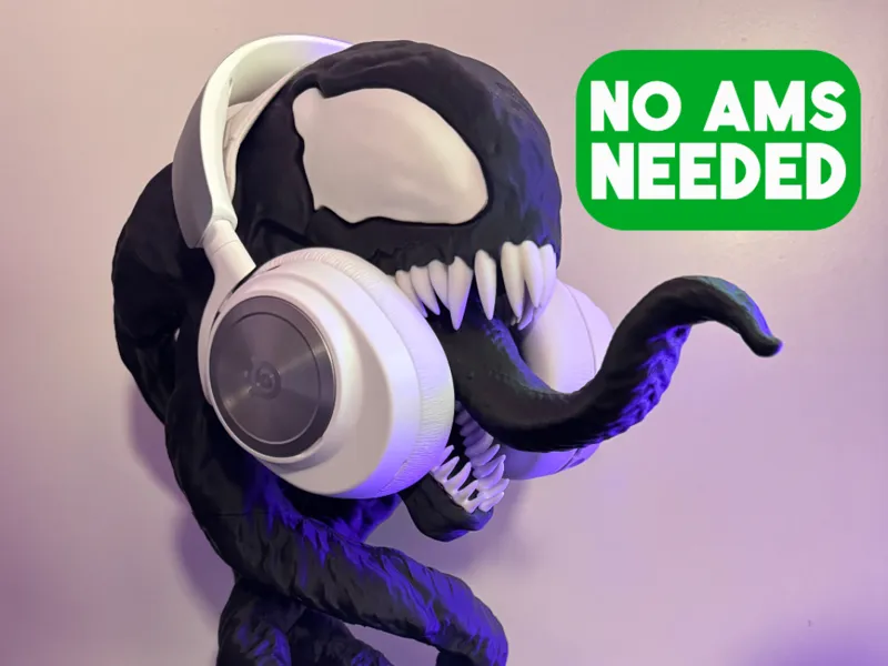 Venom Headphone Stand - Marvel Symbiote