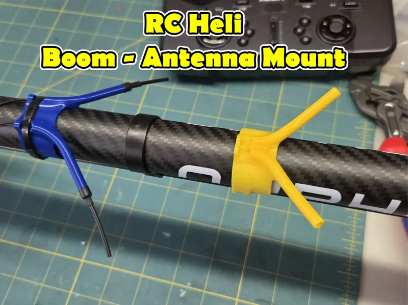 RC Heli, Boom - Antenna Mount