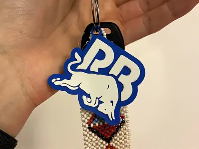 Racing Bulls RB F1 Team Keychain