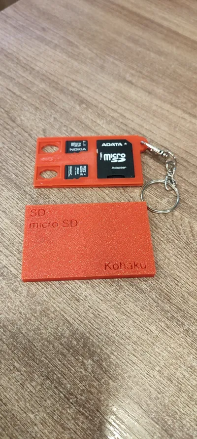 Microsd Card Keychain SD card keychain by Kohaku MakerWorld: Download Free 3D Models