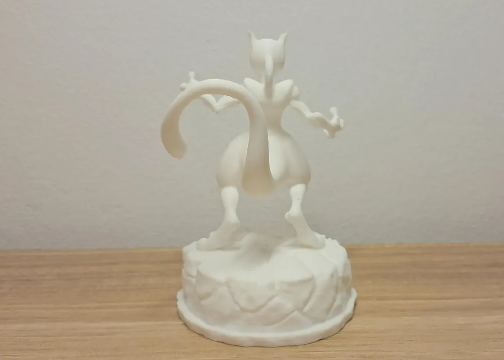 Mewtwo figure - Free 3D Print Model - MakerWorld