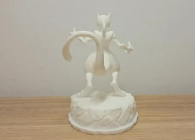 Mewtwo figure - Free 3D Print Model - MakerWorld