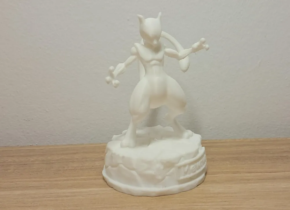 Mewtwo figure - Free 3D Print Model - MakerWorld