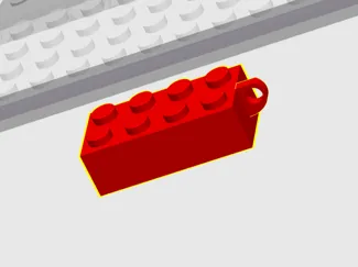 portachiavi MattoncinoLEGO