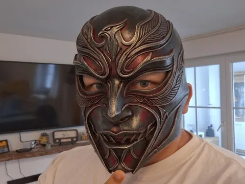 Pieza para disfraz o exhibición: Maske - Meuchel Schurke V1 [Tragbar] — referencia de MakerWorld