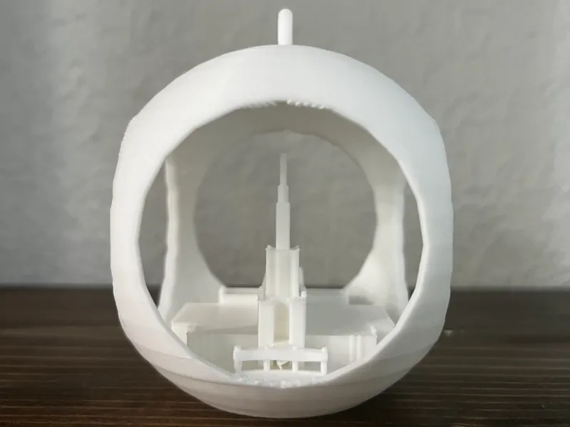 Denver Colorado Temple Ornament