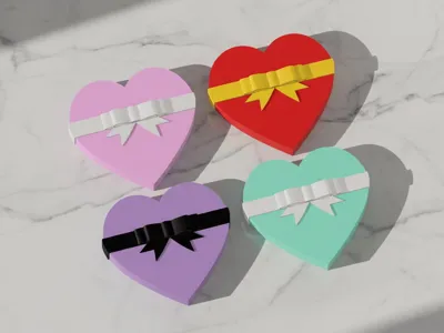 ValentineheartGiftBOX