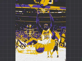 Lienzo Hueforge NBA Shaquille O'Neal