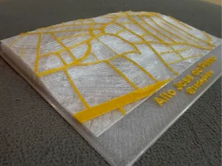 Mapa do Alto José do Pinho em 3D