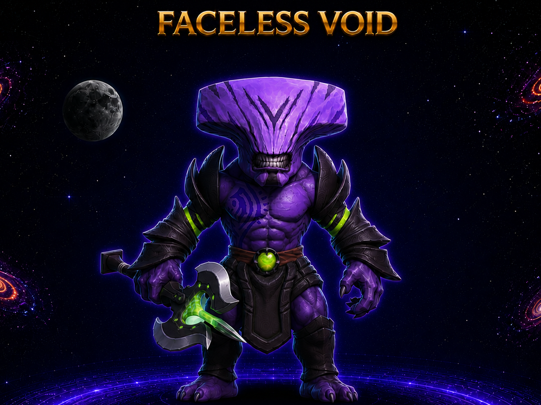 DOTA 2 FACELESS VOID CHIBI STYLE