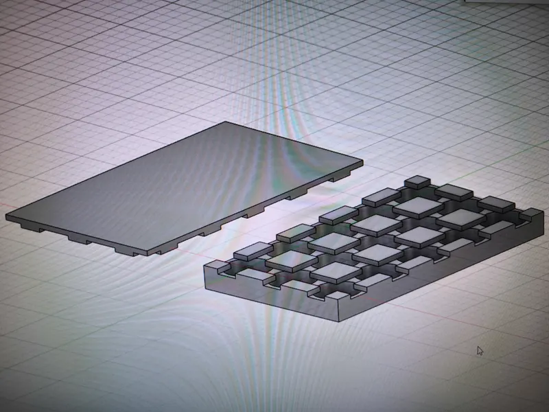 Case for 18650 cells with cap