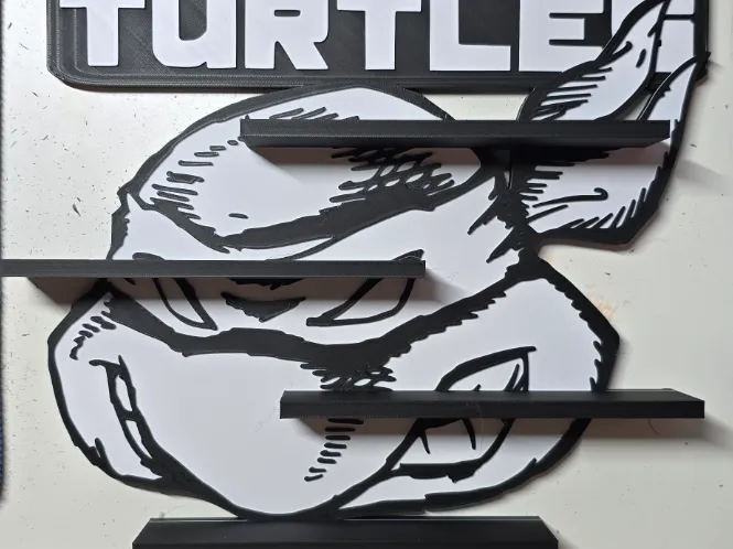 TMNT Bitty Pop Shelf