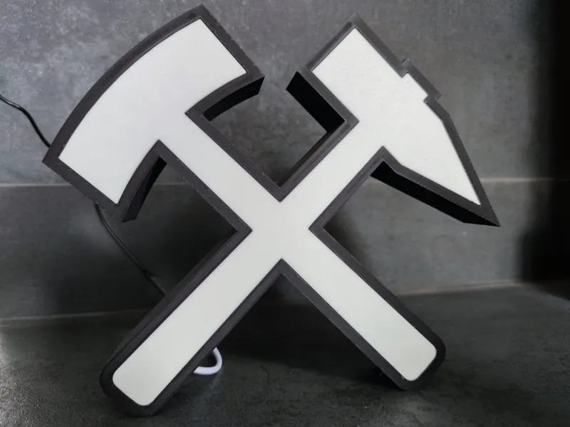 Glück Auf Lampe