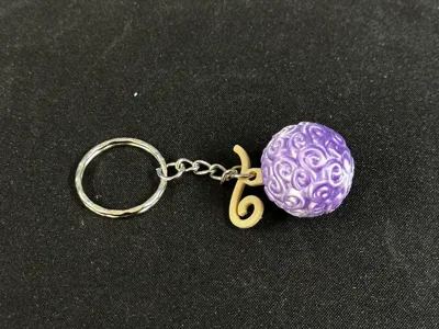 Gomu Gomu No Mi Keychain - One Piece devil fruit