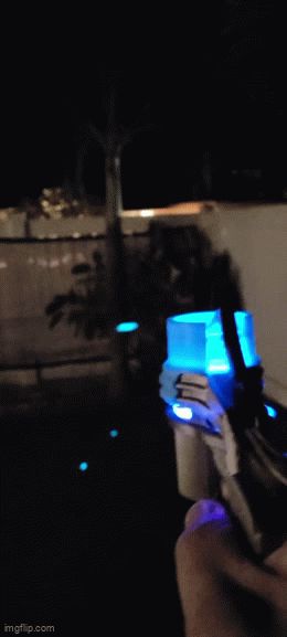 Glowing Disc Shooter