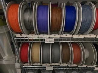 Spool Holder for Ikea Omar Wire Rack