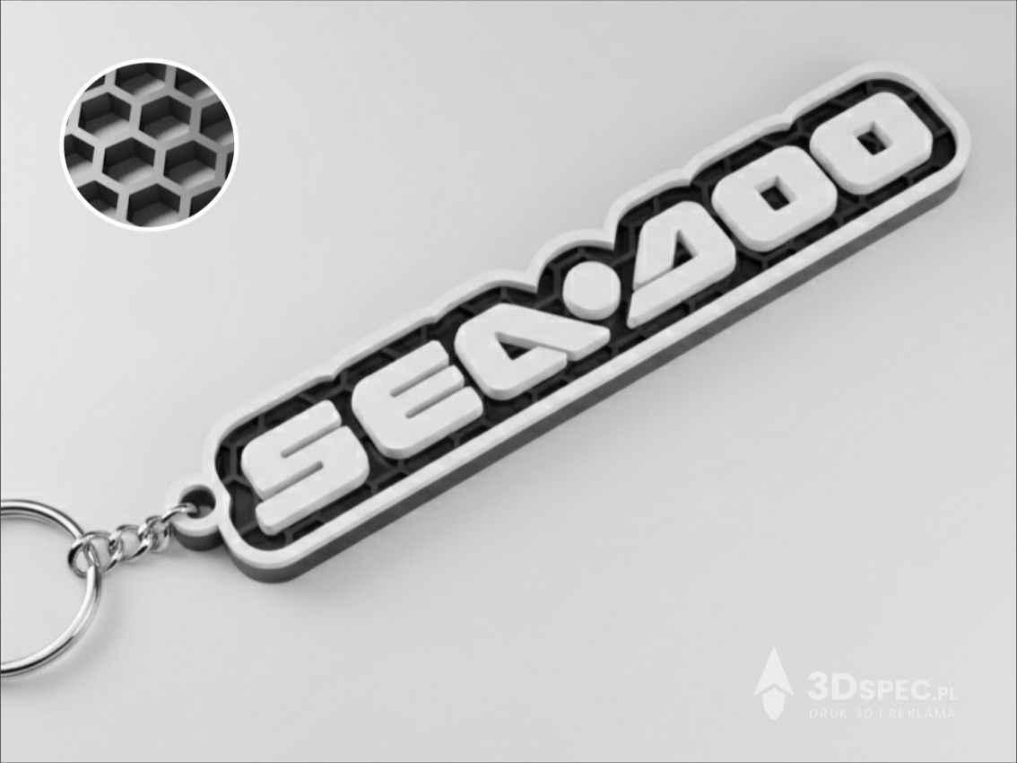 SeaDoo logo keychain