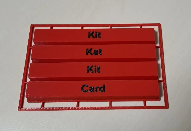 Kit Kat Kit Card