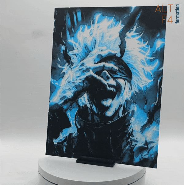 Satoru Gojo with backlight effect - Jujutsu Kaisen