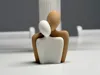 Statue textured surface