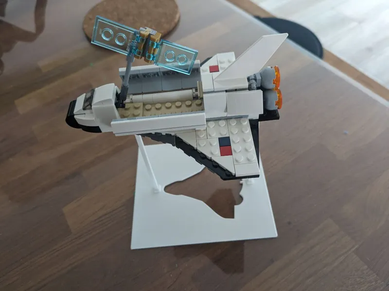 Brand Brick Creator Space Shuttle Mount for Model 31134