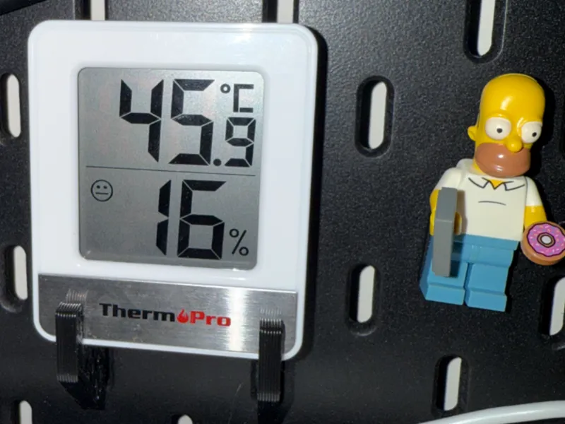 ThermoPro Hygrometer Thermometer Skadis holder