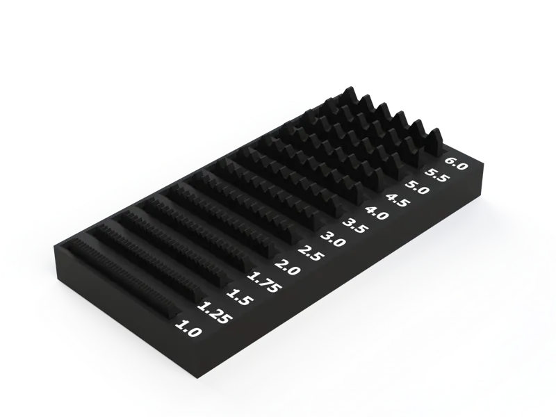 Metric Pitch Gauge 1-6 MM