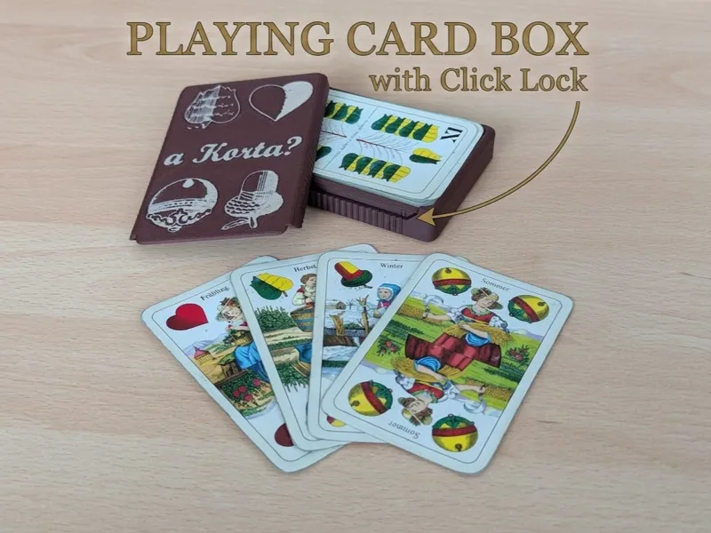 Playing Card Box