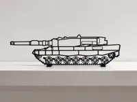 Décoration murale char Leopard 2 — photo 2
