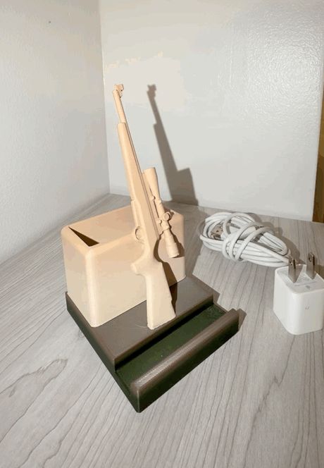 Rifle Phone Holder